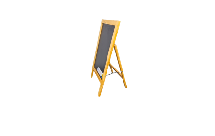 Get your free standing A Frame chalkboard stand today! And start bringing in foot traffic to your restaurant or retail stores by displaying your offerings to you potential customers right outside your shop front.