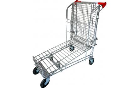 Check out this two tier hardware & liquor shopping trolleys which are capable of transporting small & large bulky items. It comes with 2 x fixed & 2 x swivel 125mm TPR castors. It features a foldable top basket with 45 litre capacity. Available now!