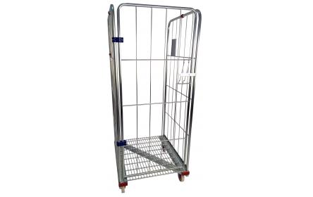 Make materials handling convenient & injury free with our 3 side roll cage trolley. It's nestable z frame design & 400kg capacity is the ideal solution for storage & stock distribution within the warehouse, backroom & shopfront. Enquire now!