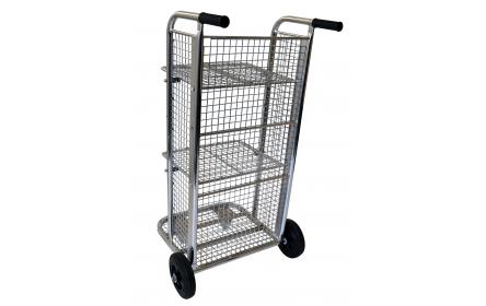Originally designed for the legal industry, our solicitors trolley is the best document trolley for sale. Its found its way into the retail industry as an upright stock trolley, used to move boxes of produce, stock & large bulky items. Enquire now!