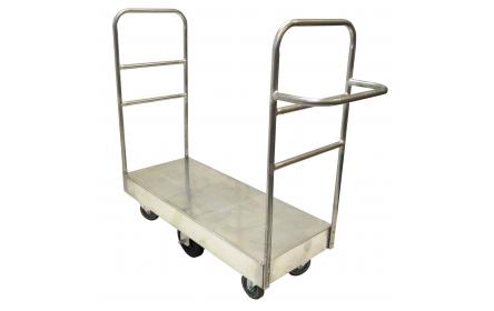 View our u boat galvanised sheet stock trolley, made for small & large retail stores, couriers & freight transport companies. Making stock transportation easy. It comes with 600kg capacity & deck size measuring 1140mm x 460mm. On sale now!