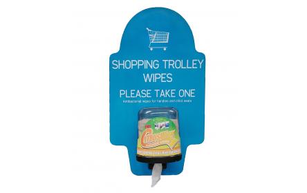 Our anti bacterial shopping trolley disinfectant wipes are non alcohol based wipes that are 100% biodegradeable. These trolley disinfectant wipes are suitable for supermarkets, gyms, gaming venues & general retail stores. Enquire now!