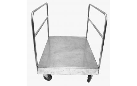 Easily transport large bulky items & flat packs with our extra large galvanised sheet stock trolley. With 600kg capacity, deck size of 1140mm x 800mm & 6 wheel configuration, its the stock trolley built for retail, furniture stores & warehouses.